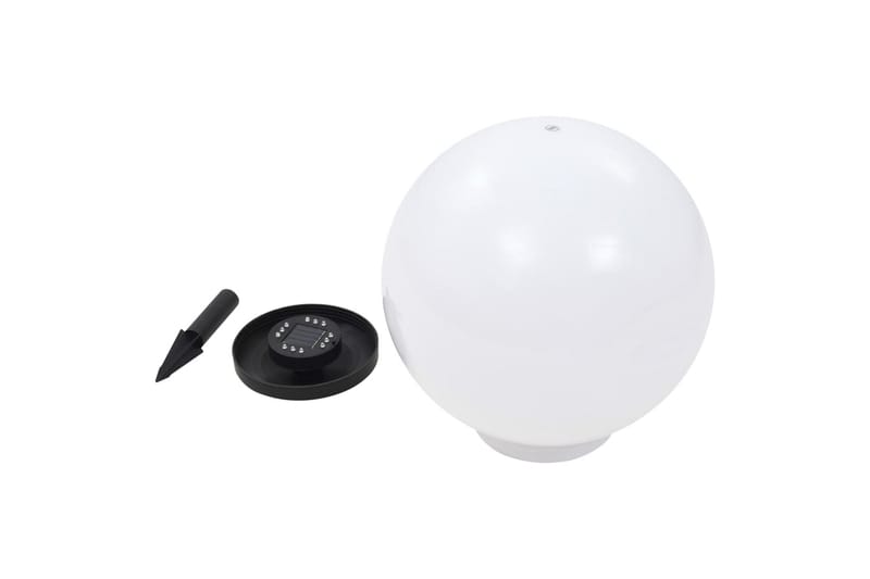 Utendørs sollampe LED kuleformet 40 cm RGB - Belysning - Utebelysning - Solcelle utelys & solcellelamper