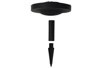 Utendørs sollampe LED kuleformet 50 cm RGB - Belysning - Utebelysning - Solcelle utelys & solcellelamper