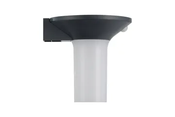 Vegglampe Utendørs Eglo Corbezzola med Sensor - Antracit/Hvit - Belysning - Utebelysning - Solcelle utelys & solcellelamper