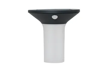 Vegglampe Utendørs Eglo Corbezzola med Sensor - Antracit/Hvit - Belysning - Utebelysning - Solcelle utelys & solcellelamper