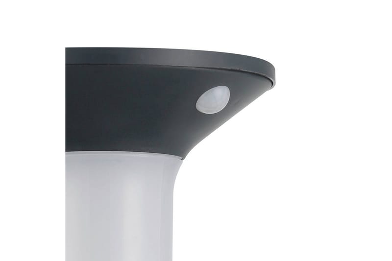 Vegglampe Utendørs Eglo Corbezzola med Sensor - Antracit/Hvit - Belysning - Utebelysning - Solcelle utelys & solcellelamper