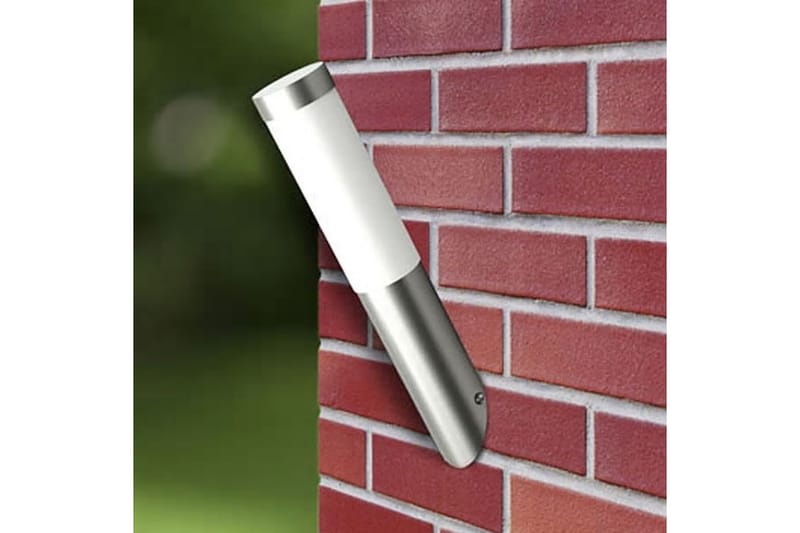 Vegglamper 2stk 6 x 36 cm - Sølv - Belysning - Utebelysning