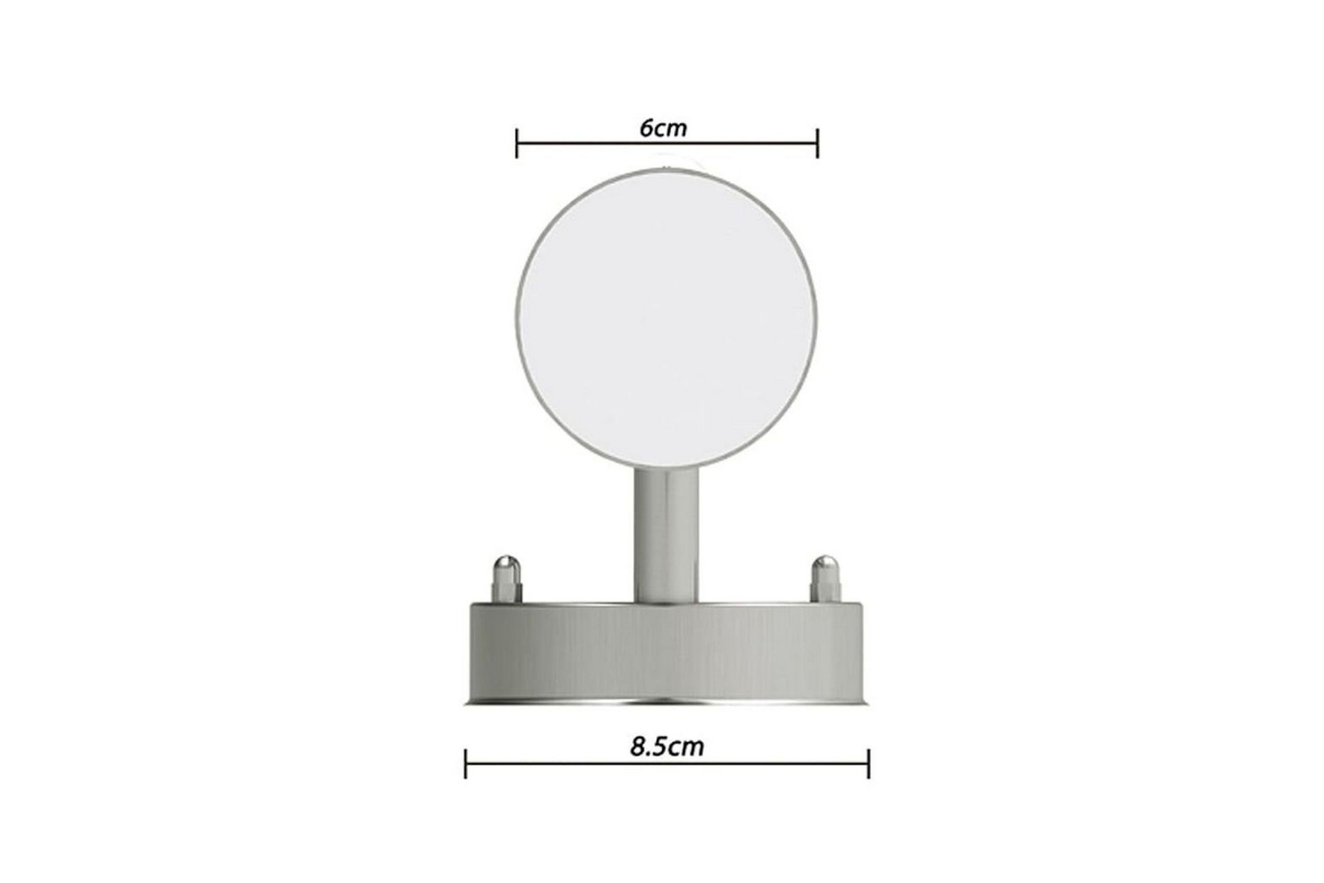 Vegglamper med Bevegelsesdetektor 2stk 11 x 35 cm - Sølv - Belysning - Utebelysning
