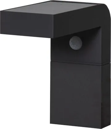 Vici solcellevegglykt 9 cm - svart - Belysning - Utebelysning - Solcelle utelys & solcellelamper