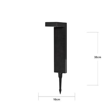 Vicini solcellepullert 38 cm - svart - Belysning - Utebelysning