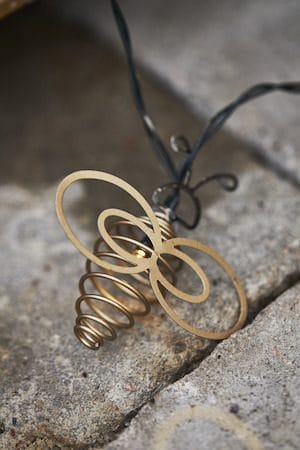 Wings solcellelysslynge 210 cm - bronse - Belysning - Utebelysning - Solcelle utelys & solcellelamper