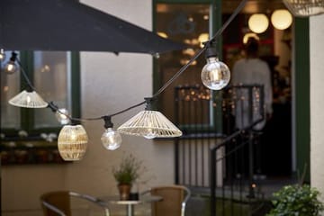 Vide lampeskjerm 25 cm - gråbeige - Belysning - Belysningstilbehør