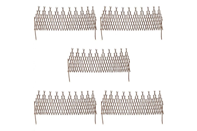 Espaliergjerde selje 5 stk - Drivhustilbehør - Espalier