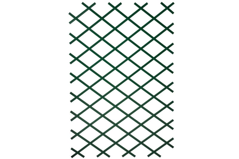 Nature Hageespalier 2 stk 100x200 cm PVC Green - Hage - Dyrking & hagearbeid - Drivhus - Drivhustilbehør