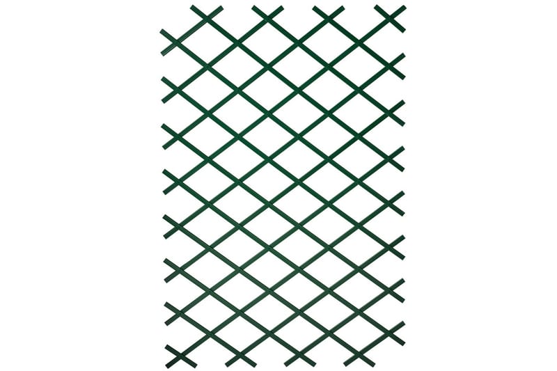Nature Hageespalier 2 stk 100x200 cm PVC Green - Espalier - Drivhustilbehør