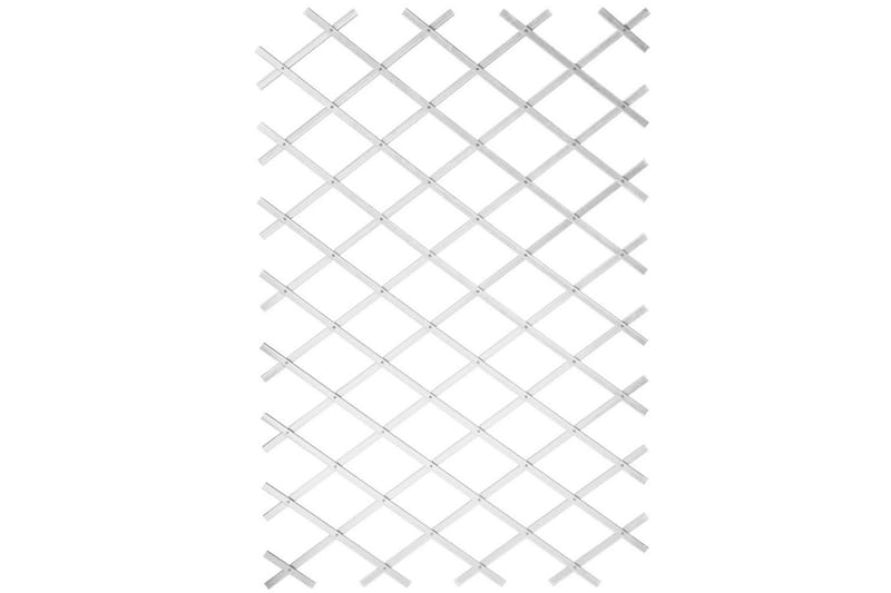 Nature Hageespalier 50x150 cm PVC hvit 6040701 - Hage - Dyrking & hagearbeid - Drivhus - Drivhustilbehør