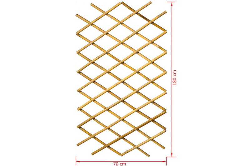 Nature Hageespalier 70x180 cm bambus 6040721 - Hage - Dyrking & hagearbeid - Drivhus - Drivhustilbehør