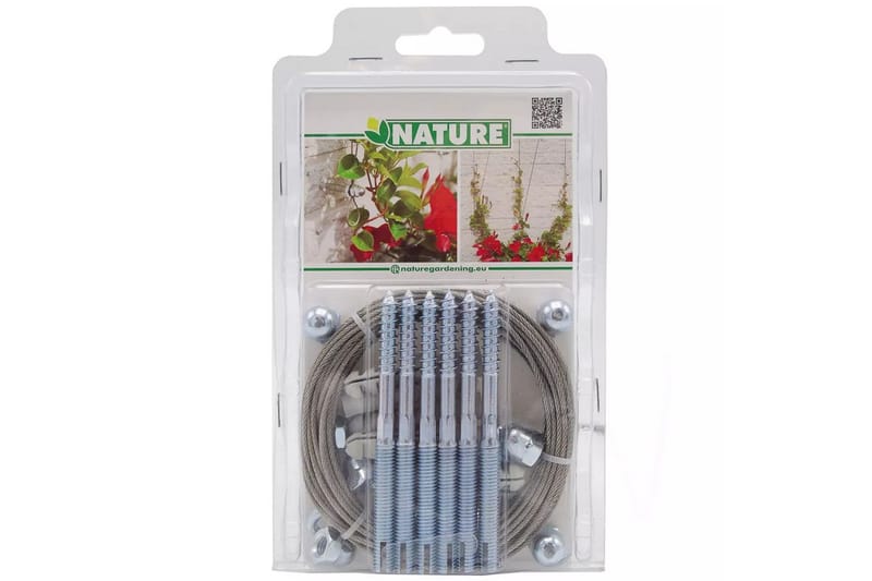 Nature Trådespaliesett for klatreplanter 6040760 - Hage - Dyrking & hagearbeid - Drivhus - Drivhustilbehør