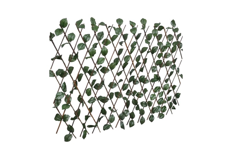 Espaliergjerde selje med kunstige blader 5 stk 180x90 cm - Espalier - Drivhustilbehør
