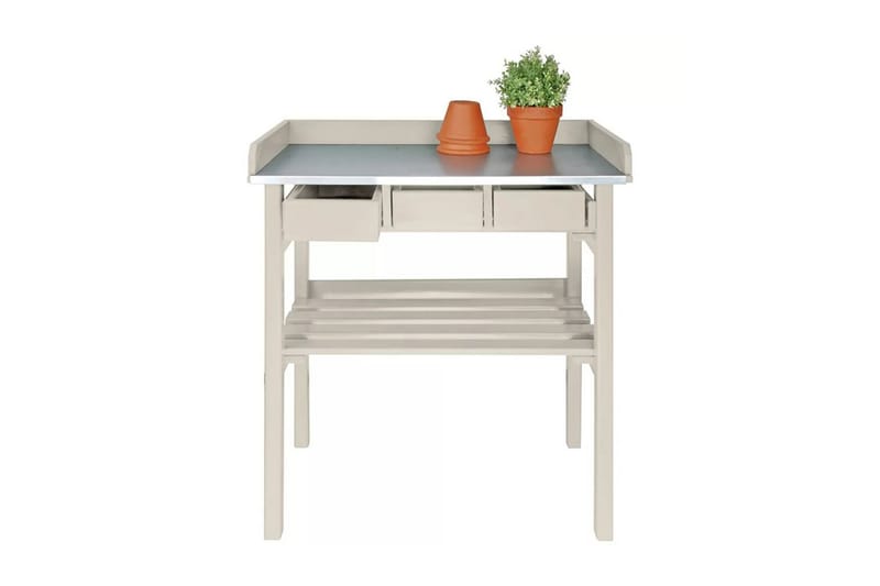 Esschert Design Hage arbeidsbenk hvit CF29W - Hage - Dyrking & hagearbeid - Drivhus - Plantebord