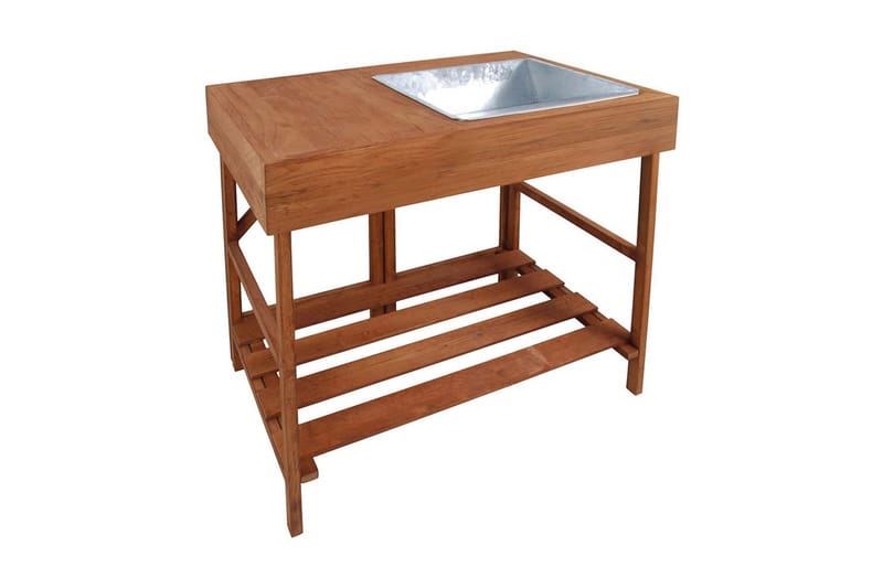 Esschert Design Plante Bord Hardtre GT35 - Hage - Dyrking & hagearbeid - Drivhus - Plantebord