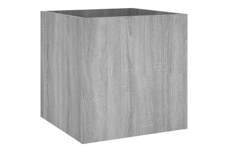 beBasic Plantekasse grå sonoma 40x40x40 cm konstruert tre - GrÃ¥ - Hage - Dyrking & hagearbeid - Dyrking - Blomsterpotter - Blomsterkasser