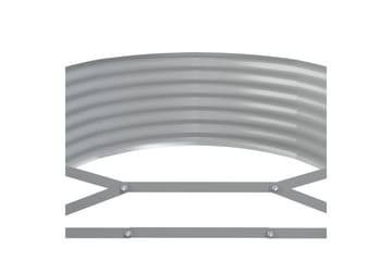 beBasic Plantekasse pulverlakkert stål 322x100x36 cm grønn - grÃ¸nn - Hage - Dyrking & hagearbeid - Dyrking - Blomsterpotter - Blomsterkasser