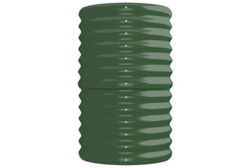 beBasic Plantekasse pulverlakkert stål 224x40x68 cm grønn - grÃ¸nn - Hage - Dyrking & hagearbeid - Dyrking - Blomsterpotter - Blomsterkasser