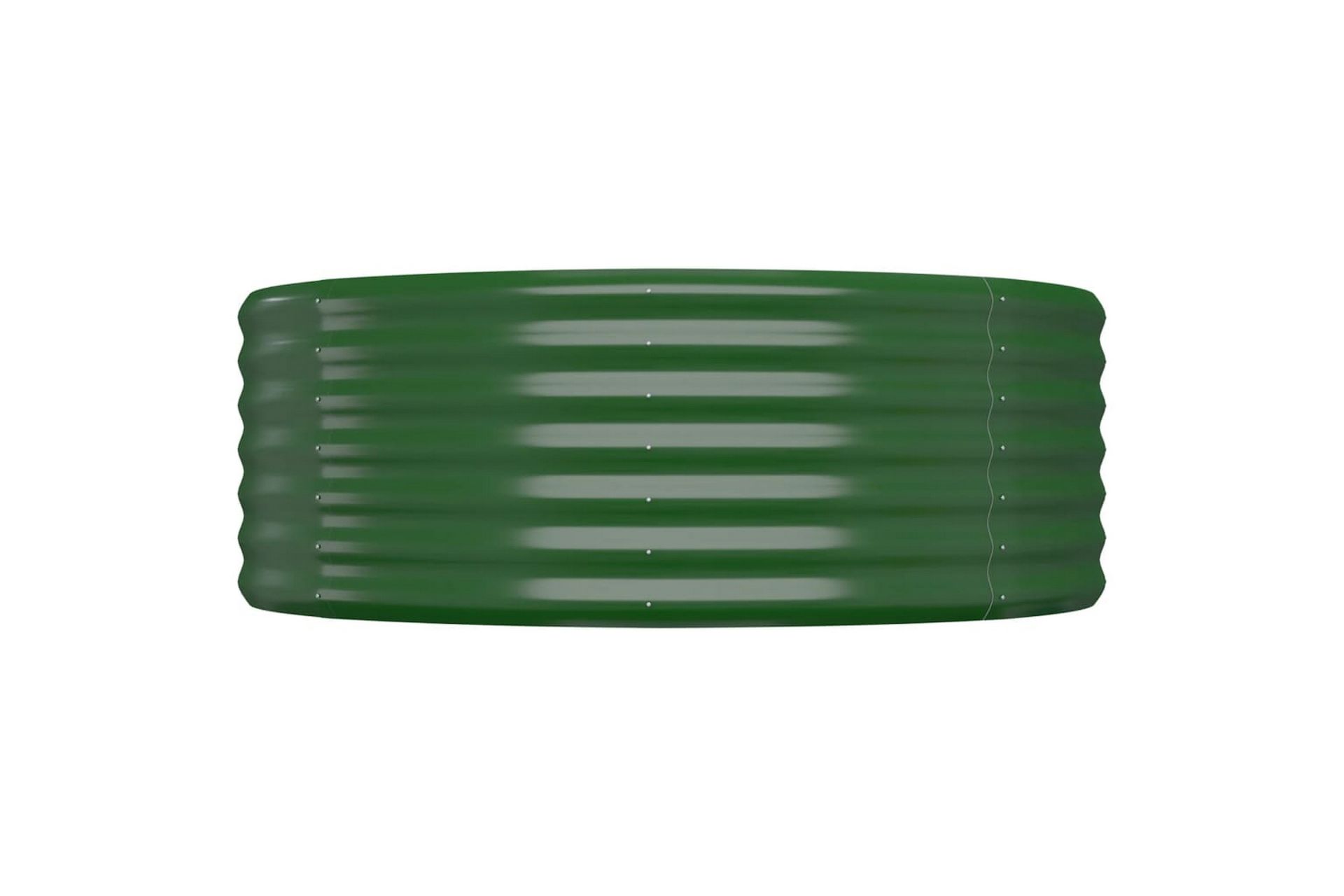 beBasic Plantekasse pulverlakkert stål 322x100x36 cm grønn - grÃ¸nn - Hage - Dyrking & hagearbeid - Dyrking - Blomsterpotter - Blomsterkasser