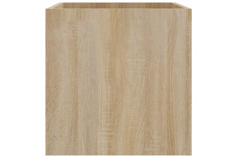 beBasic Plantekasse sonoma eik 40x40x40 cm konstruert tre - Brun - Hage - Dyrking & hagearbeid - Dyrking - Blomsterpotter - Blomsterkasser