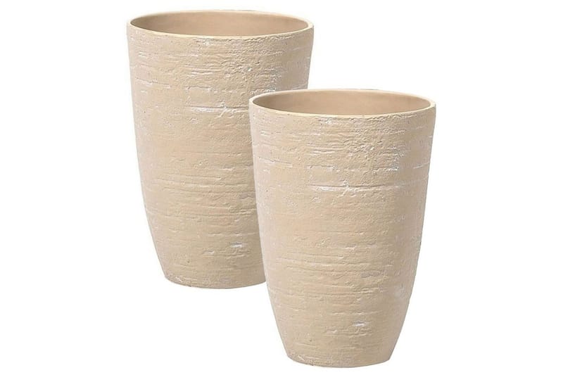 Blomkrukor Beige, undefined
