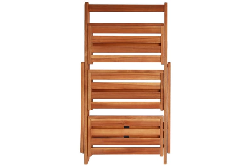 Blomsterstativ 3 etasjer 50x63x80 cm heltre akasie - Hage - Dyrking & hagearbeid - Dyrking - Blomsterpotter - Blomsterhylle & blomsterstativ