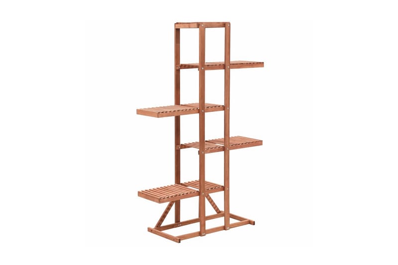 Blomsterstativ sedertre 86x36x139 cm - Hage - Dyrking & hagearbeid - Dyrking - Blomsterpotter - Blomsterhylle & blomsterstativ