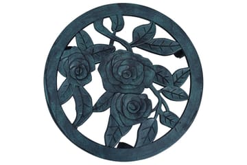 Pottetraller 6 stk grønn 38 cm plast - Grønn - Hage - Dyrking & hagearbeid - Dyrking - Blomsterpotter - Blomsterhylle & blomsterstativ