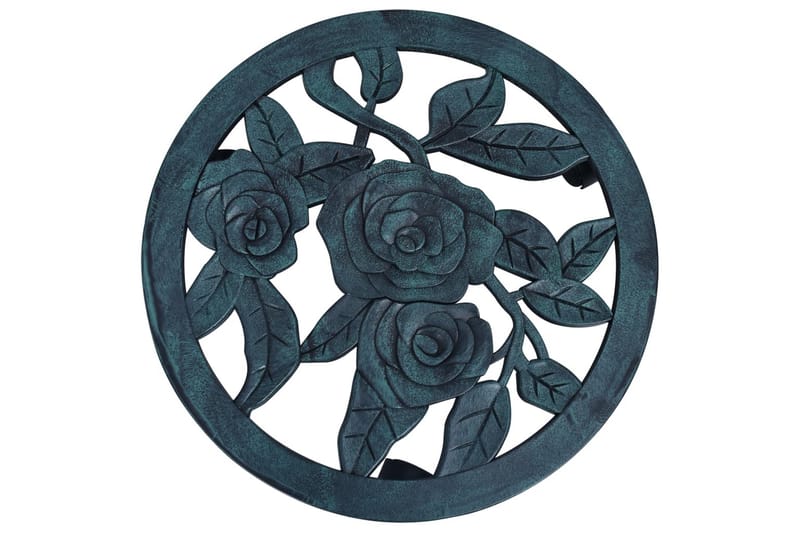 Pottetraller 6 stk grønn 38 cm plast - Grønn - Hage - Dyrking & hagearbeid - Dyrking - Blomsterpotter - Blomsterhylle & blomsterstativ