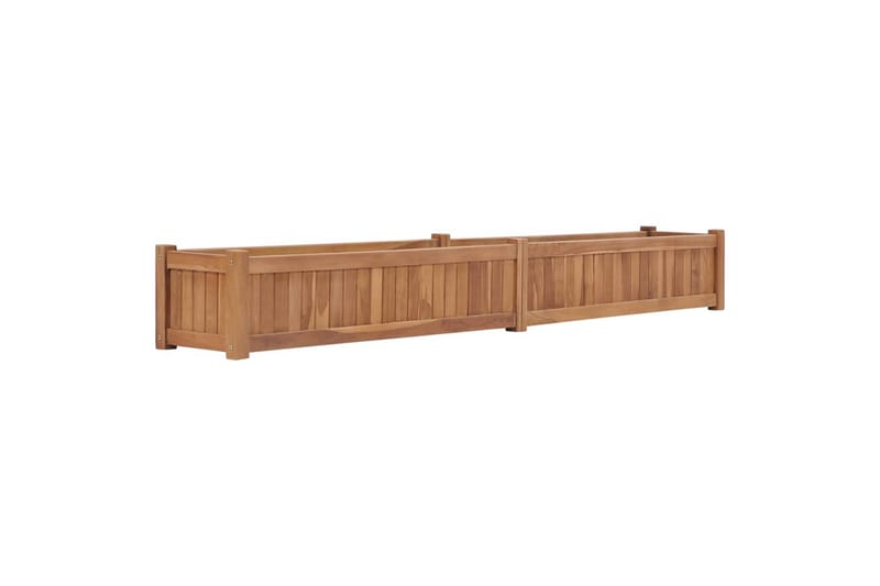 Høybed 200x30x25 cm heltre teak - Blomsterkasser - Hagekrukker