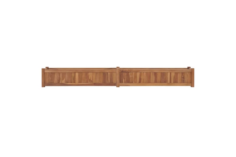 Høybed 200x30x25 cm heltre teak - Hage - Dyrking & hagearbeid - Dyrking - Blomsterpotter - Blomsterkasser
