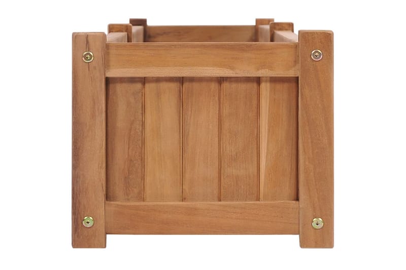 Høybed 200x30x25 cm heltre teak - Hage - Dyrking & hagearbeid - Dyrking - Blomsterpotter - Blomsterkasser