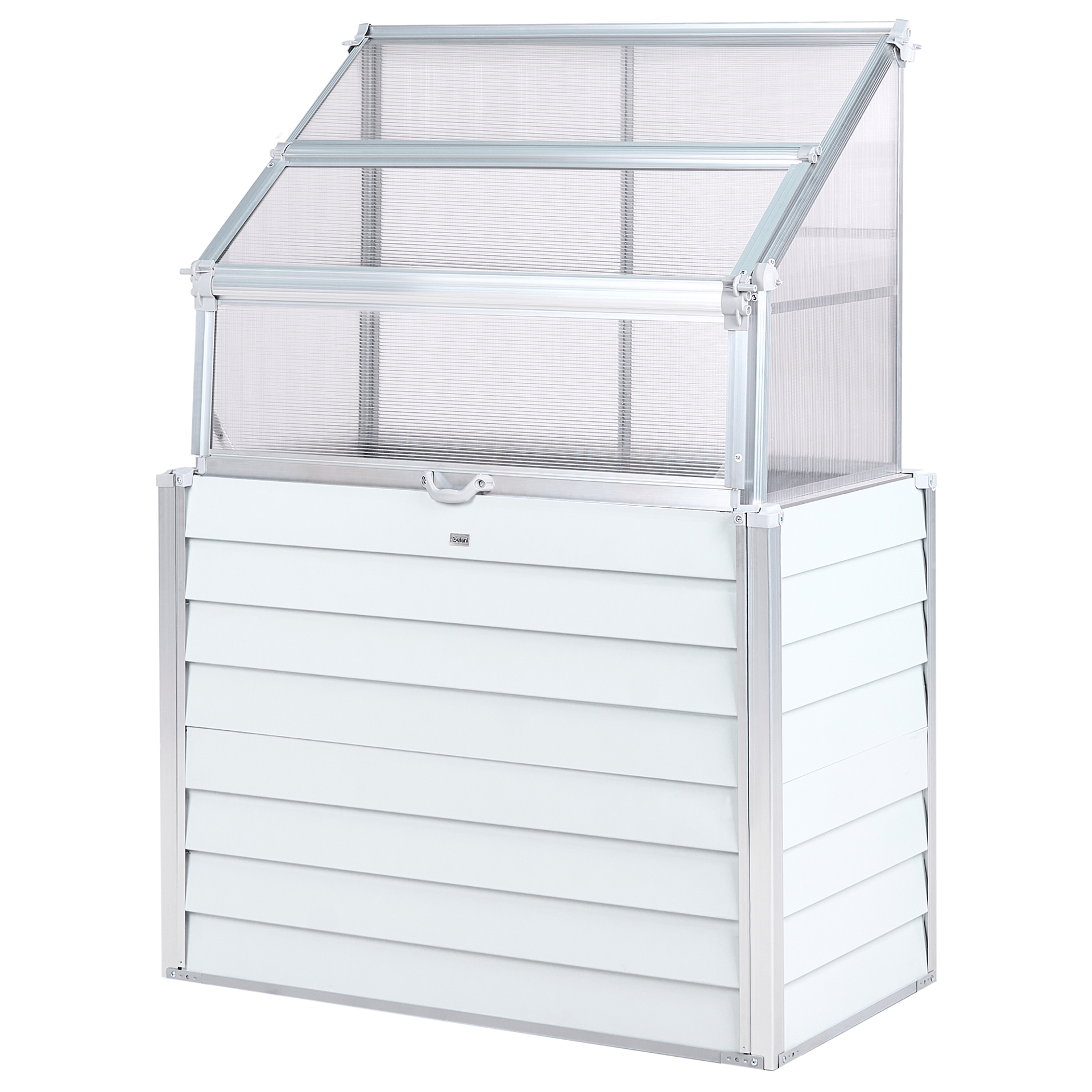 Drivhus for balkong Novoli 62 cm - Hvit