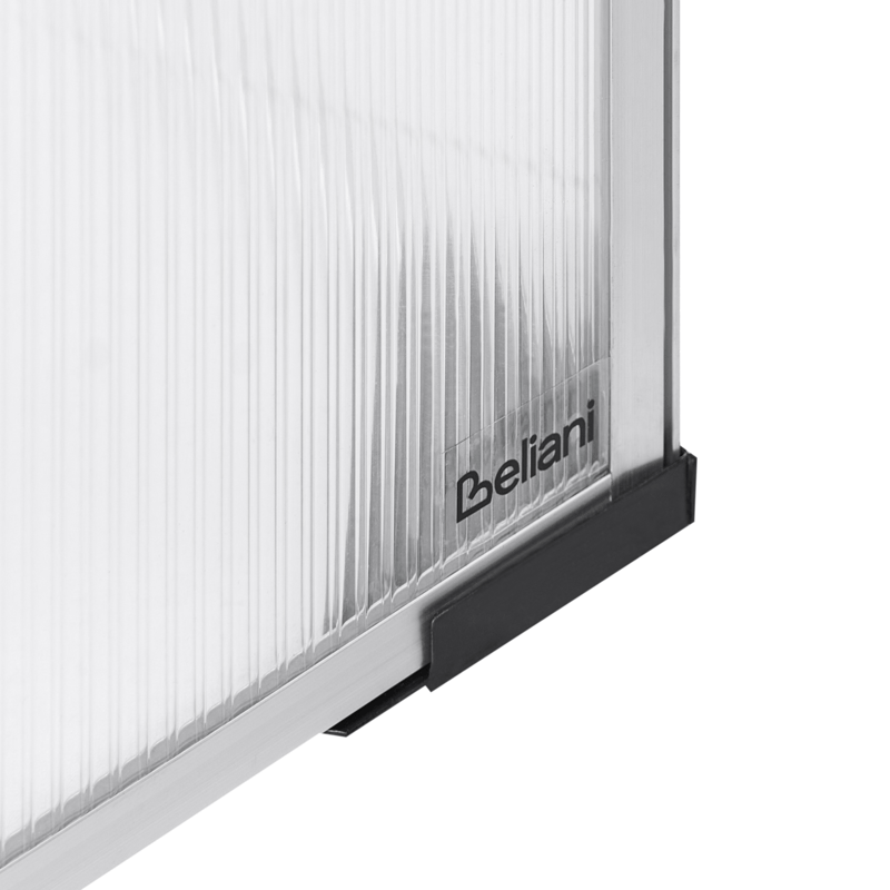 Drivhus for hage Carfizzi Sølv 60 - Sølv/Transparent - Hage - Dyrking & hagearbeid - Dyrking - Blomsterpotter - Drivhusbenk