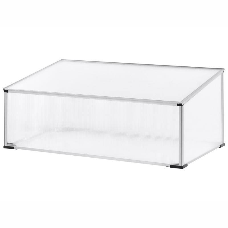 Drivhus for hage Carfizzi Sølv 60 - Sølv/Transparent - Hage - Dyrking & hagearbeid - Dyrking - Blomsterpotter - Drivhusbenk