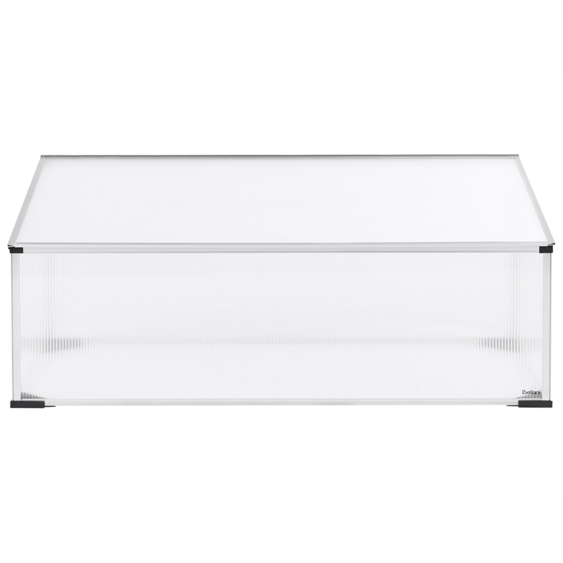 Drivhus for hage Carfizzi Sølv 60 - Sølv/Transparent - Hage - Dyrking & hagearbeid - Dyrking - Blomsterpotter - Drivhusbenk