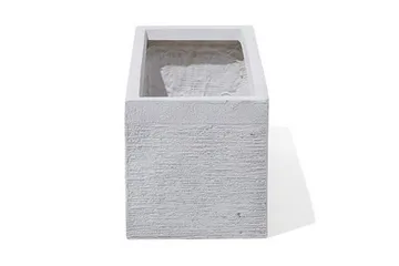 Myra Krukke 50 cm - Hvit - Hage - Dyrking & hagearbeid - Dyrking - Blomsterpotter - Store blomsterkrukker