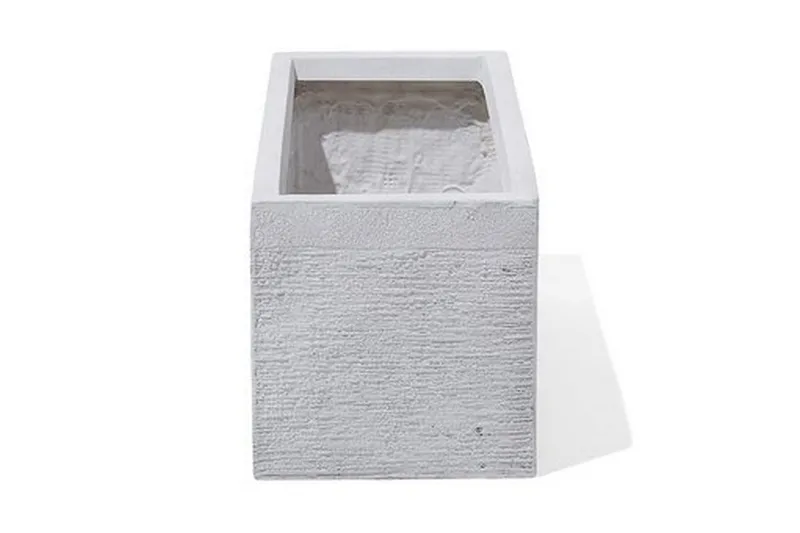 Myra Krukke 50 cm - Hvit - Hage - Dyrking & hagearbeid - Dyrking - Blomsterpotter - Store blomsterkrukker