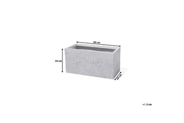 Myra Krukke 60 cm - Hvit - Hage - Dyrking & hagearbeid - Dyrking - Blomsterpotter - Store blomsterkrukker