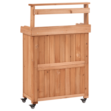 Plantebenk Altolia grantre 70 cm - Brun - Hage - Dyrking & hagearbeid - Dyrking - Blomsterpotter - Dyrkingsbenk