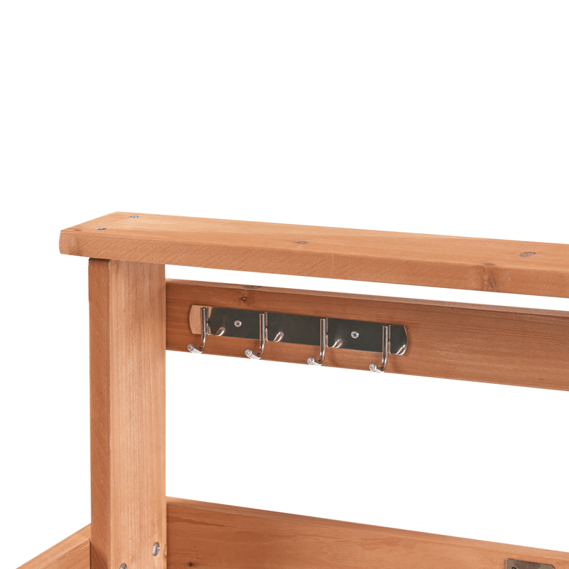 Plantebenk Altolia grantre 70 cm - Brun - Hage - Dyrking & hagearbeid - Dyrking - Blomsterpotter - Dyrkingsbenk