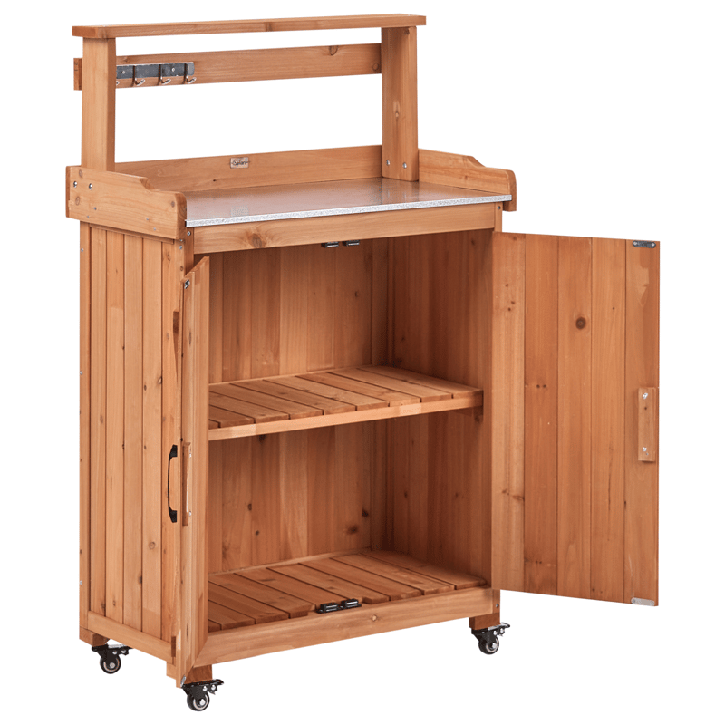 Plantebenk Altolia grantre 70 cm - Brun - Hage - Dyrking & hagearbeid - Dyrking - Blomsterpotter - Dyrkingsbenk