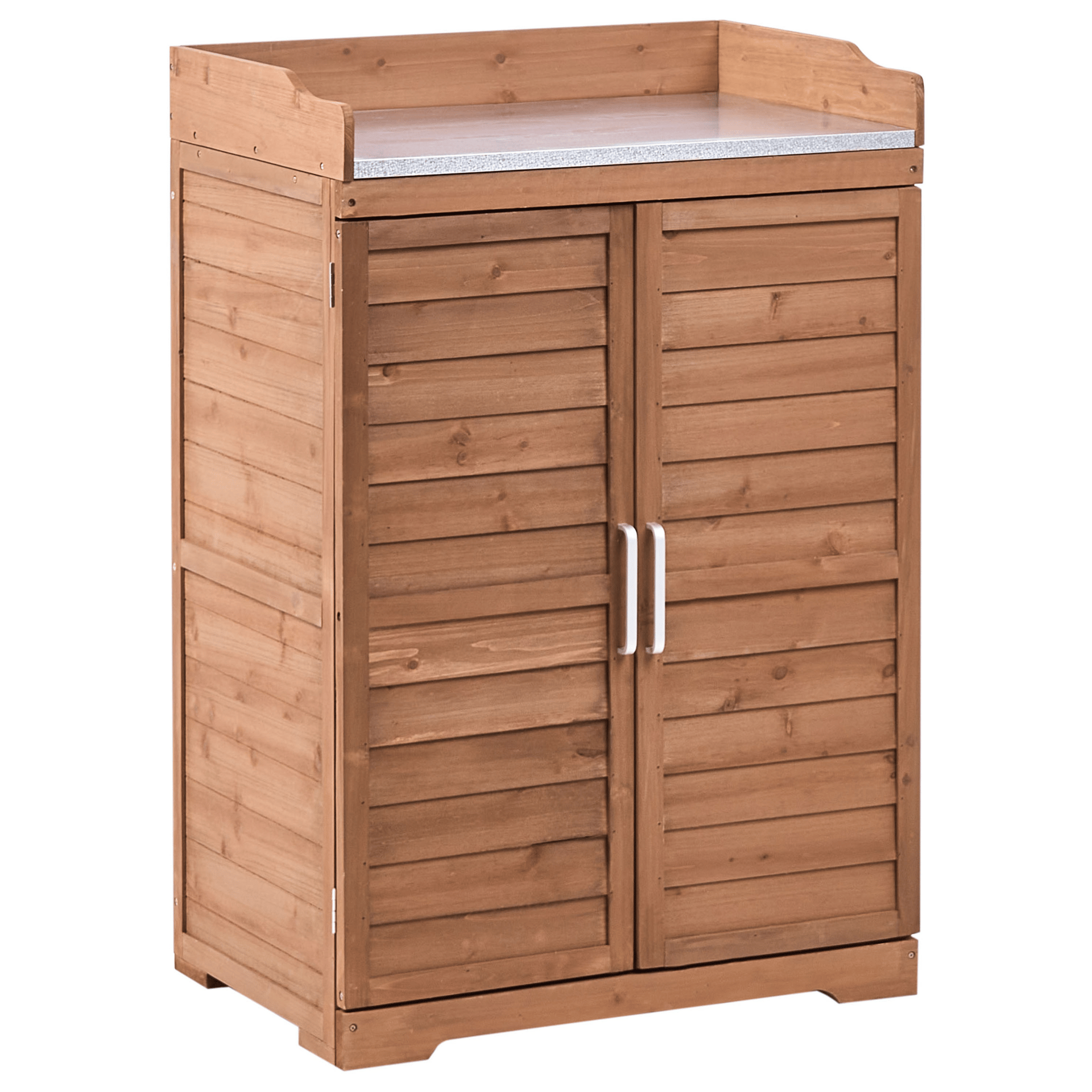 Plantebenk Tereville grantre 67 cm - Brun