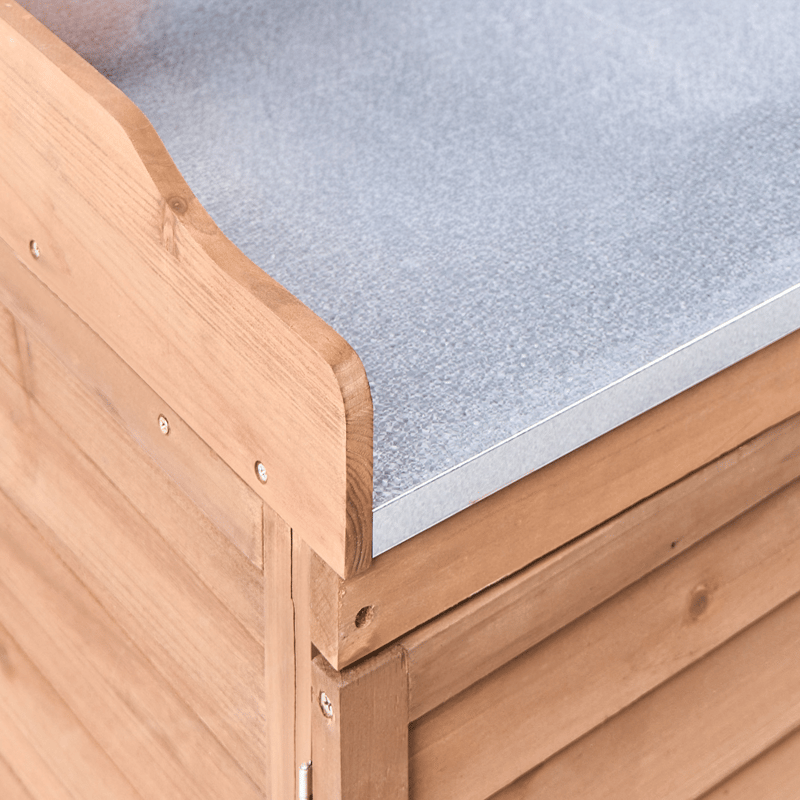 Plantebenk Tereville grantre 67 cm - Brun - Hage - Dyrking & hagearbeid - Dyrking - Blomsterpotter - Dyrkingsbenk