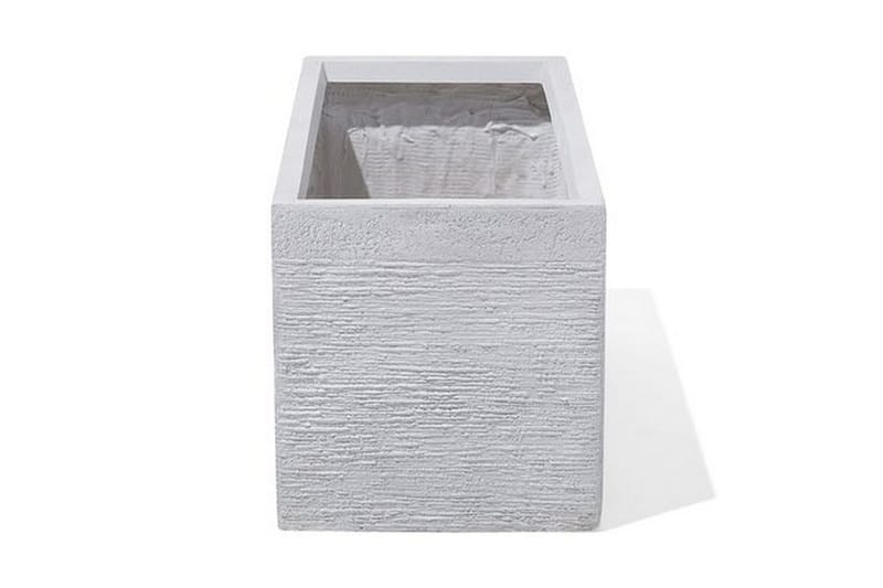 Myra Krukke 60 cm - Hvit - Hage - Dyrking & hagearbeid - Dyrking - Blomsterpotter - Store blomsterkrukker