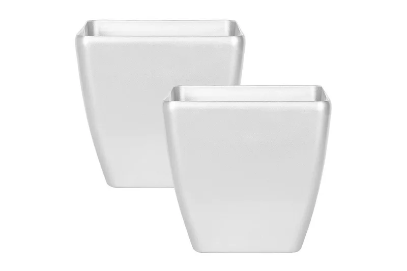 Trädgårdskruka Beliani Astras set om 2 35x35x34 cm 42x42x41 cm, undefined