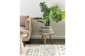 Trädgårdskruka Beliani Athaea Beige||Grey||Light colored wood - Hage - Dyrking & hagearbeid - Dyrking - Blomsterpotter - Store blomsterkrukker