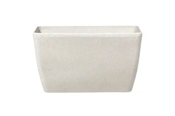 Trädgårdskruka Beliani Baris Beige Beige - Hage - Dyrking & hagearbeid - Dyrking - Blomsterpotter - Store blomsterkrukker