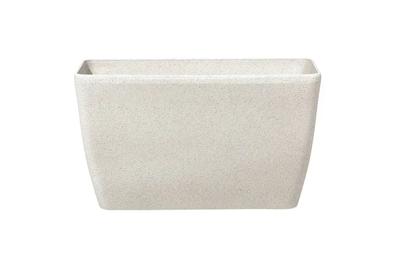 Trädgårdskruka Beliani Baris Beige Beige, undefined